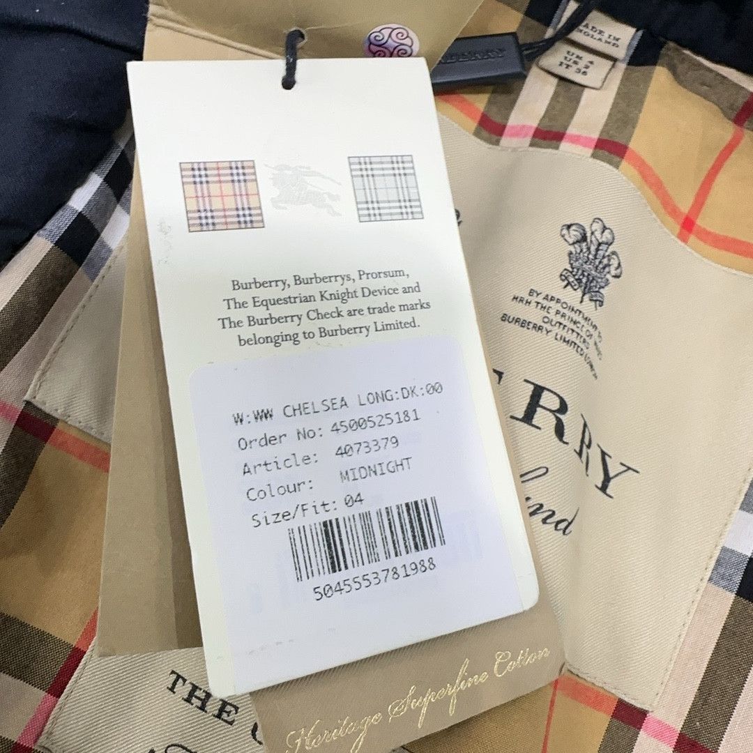 Burberry Burberry The Chelsea Long Trench Coat Size 2 Size XS / US 0-2 / IT 36-38 - 6 Thumbnail