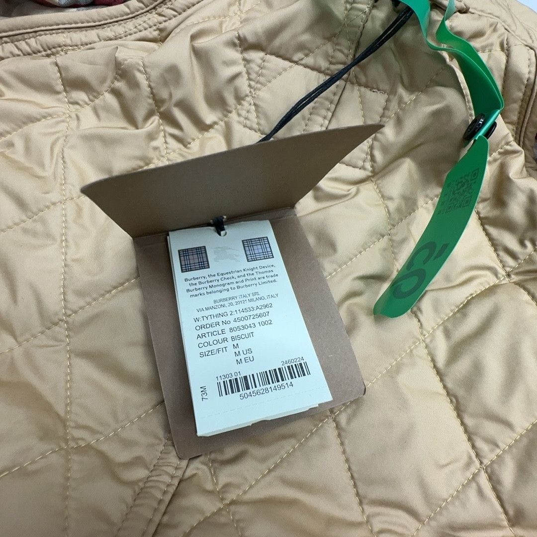 Burberry Burberry Quilted Double Breasted Coat Size M Size M / US 6-8 / IT 42-44 - 3 Thumbnail