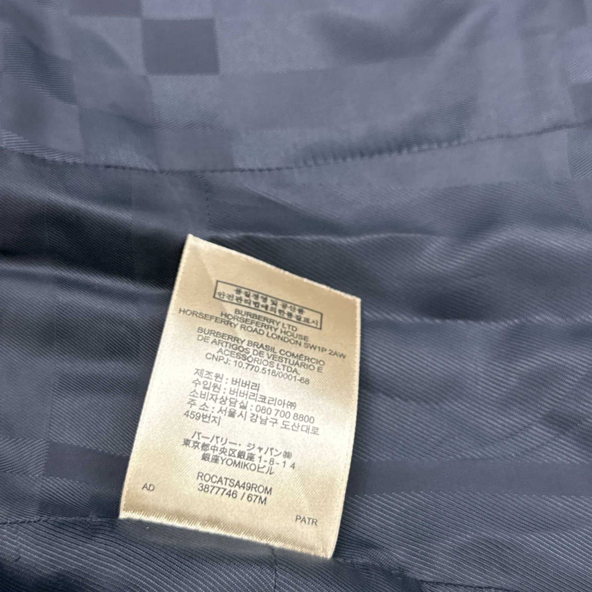 Burberry Burberry Double-Breasted Pea Coat Size S Size US S / EU 44-46 / 1 - 4 Thumbnail