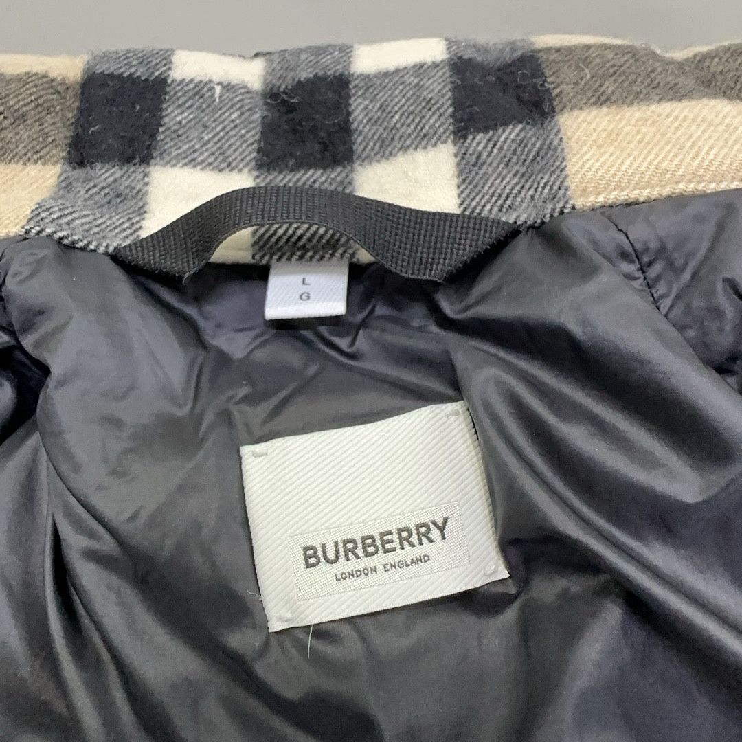 Burberry Burberry Check Lining Down Jacket Size L Size L / US 10 / IT 46 - 3 Thumbnail