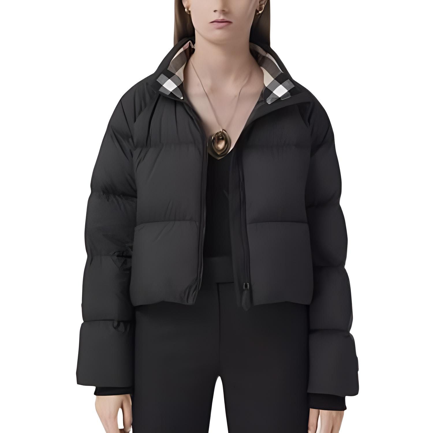 Burberry Burberry Check Lining Down Jacket Size L Size L / US 10 / IT 46 - 9 Thumbnail