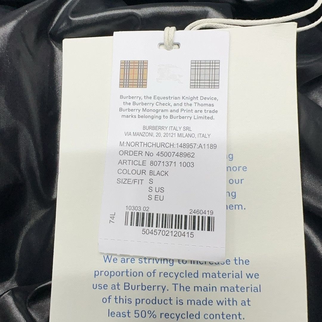 Burberry Burberry Logo Patch Puffer Jacket Size S Size US S / EU 44-46 / 1 - 4 Thumbnail