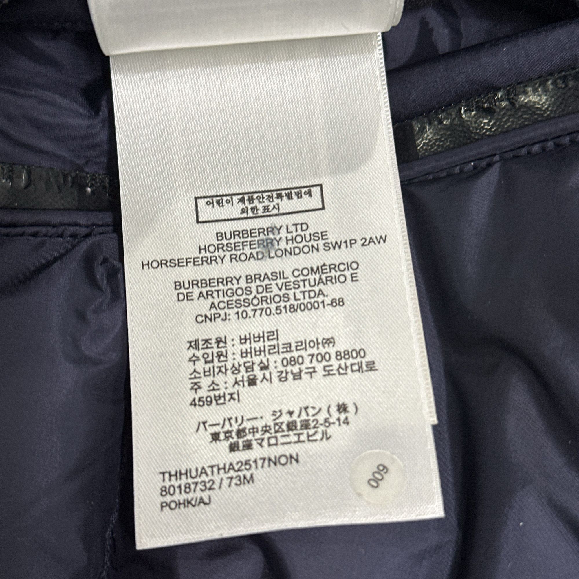 Burberry Burberry Convertible Sleeve Puffer Jacket Size S Size US S / EU 44-46 / 1 - 3 Thumbnail