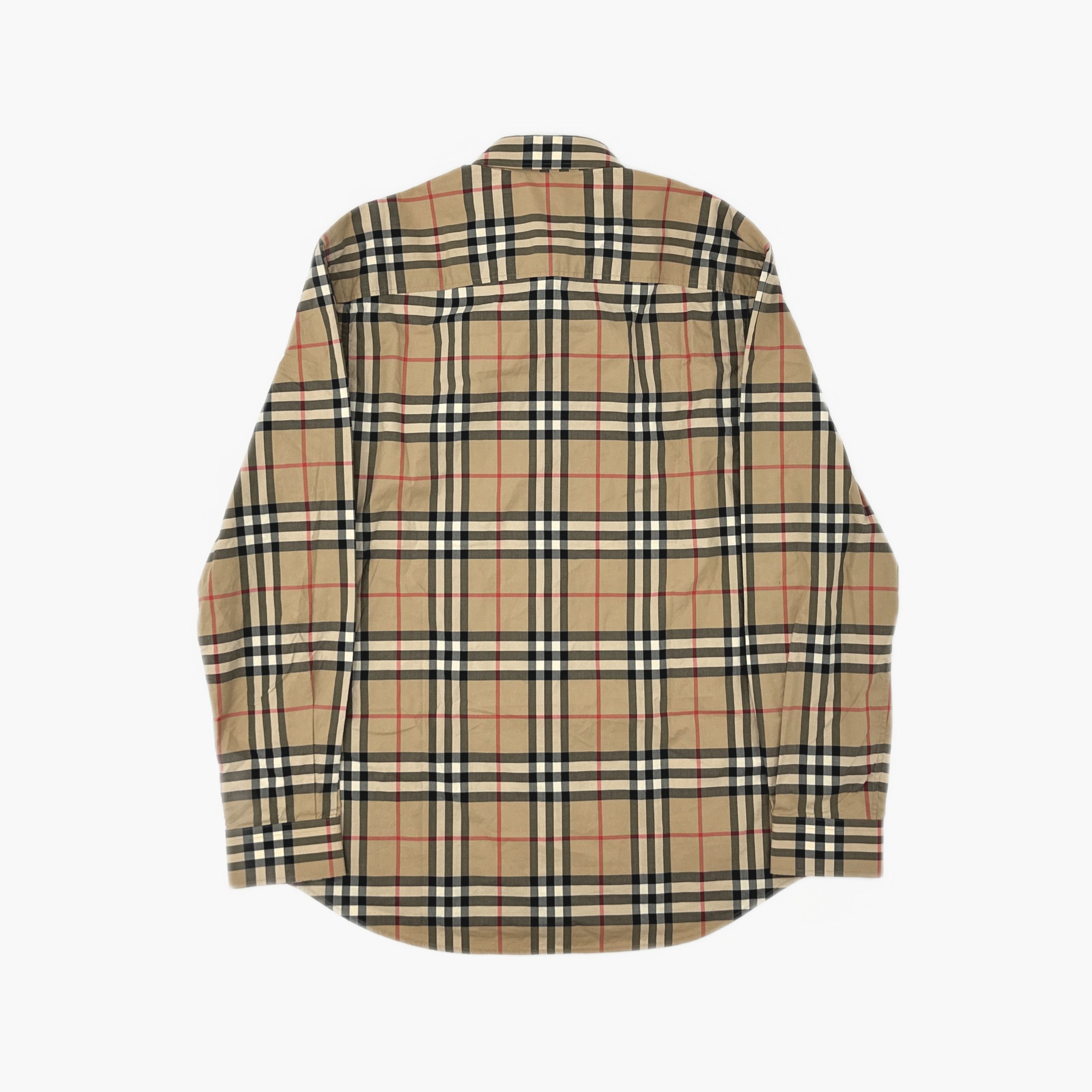 Burberry Burberry Check Button Up Shirt Size L Size US L / EU 52-54 / 3 - 2 Thumbnail