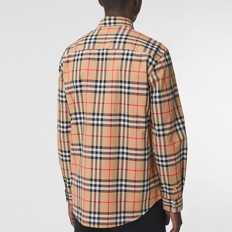 Burberry Burberry Check Button Up Shirt Size L Size US L / EU 52-54 / 3 - 9 Thumbnail