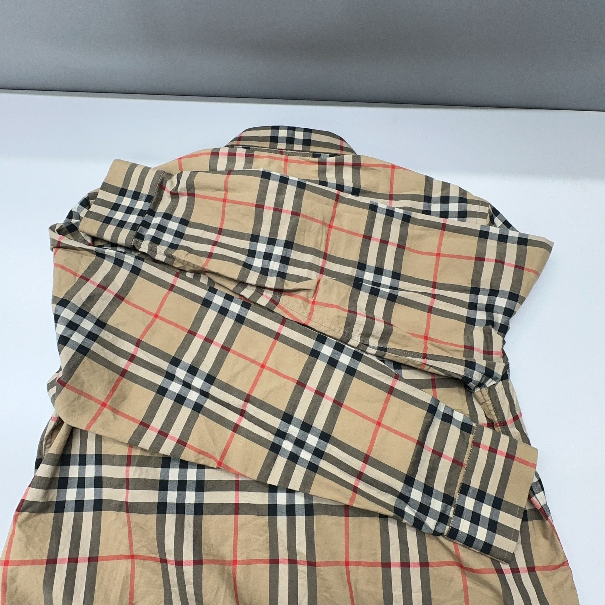 Burberry Burberry Check Long Sleeve Shirt Size M Size US M / EU 48-50 / 2 - 8 Thumbnail