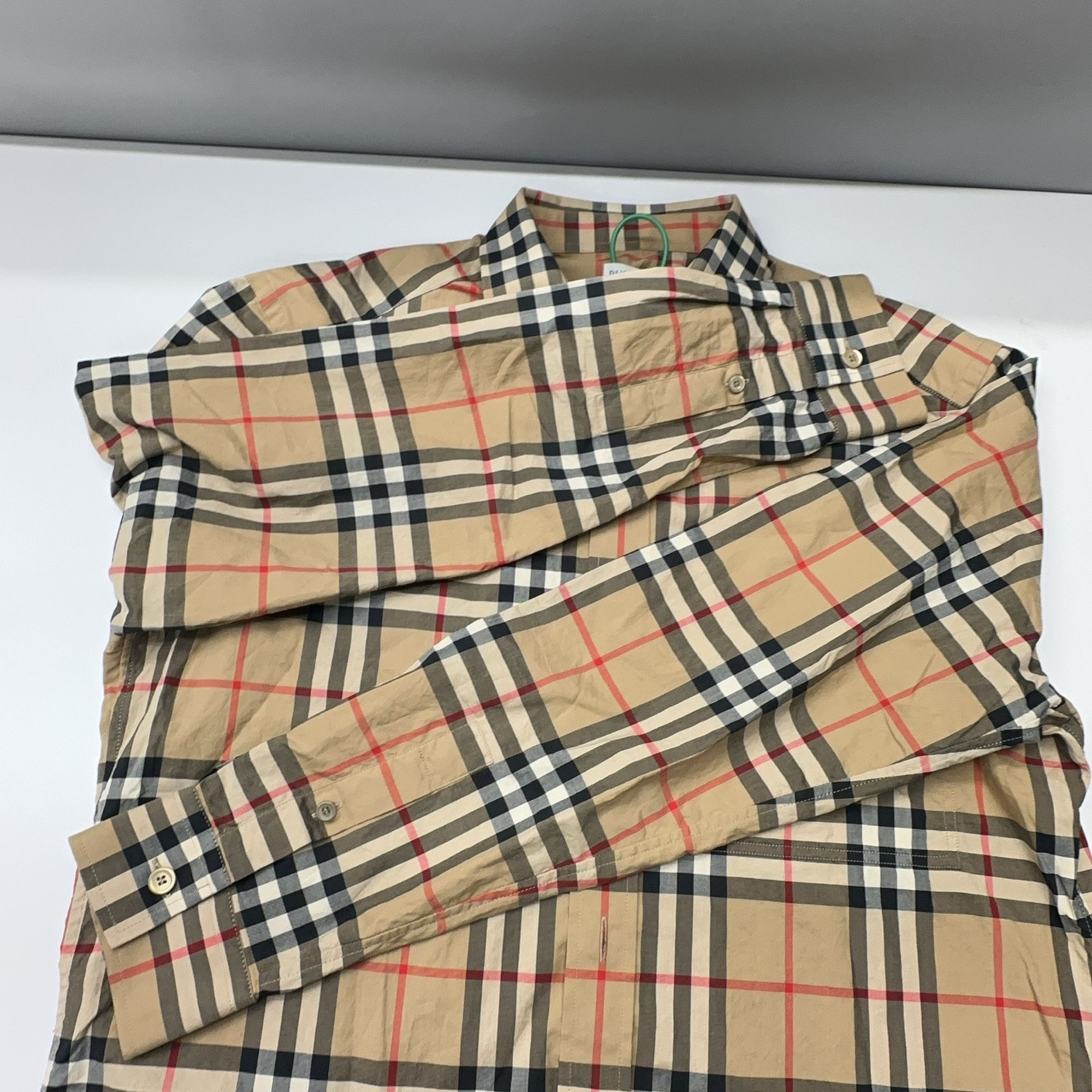 Burberry Burberry Check Long Sleeve Shirt Size M Size US M / EU 48-50 / 2 - 6 Thumbnail