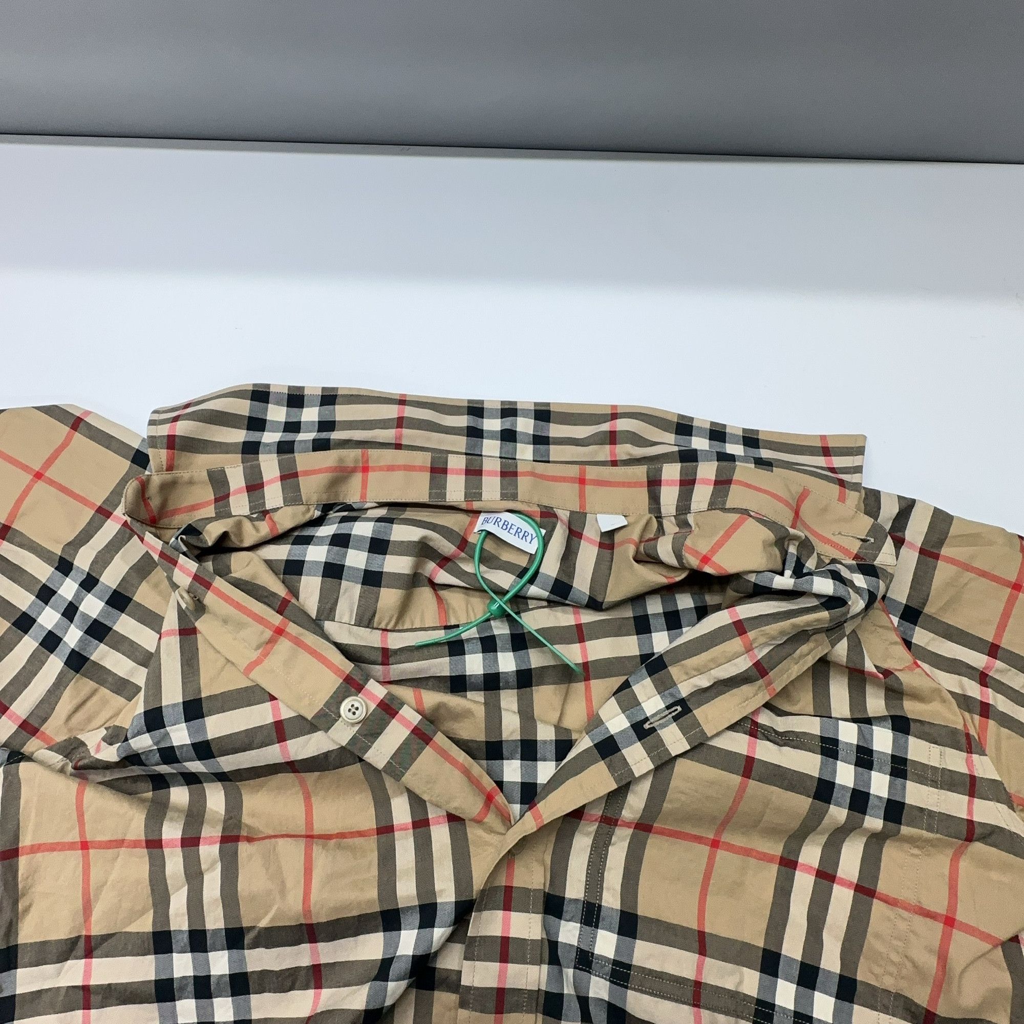 Burberry Burberry Check Long Sleeve Shirt Size M Size US M / EU 48-50 / 2 - 5 Thumbnail