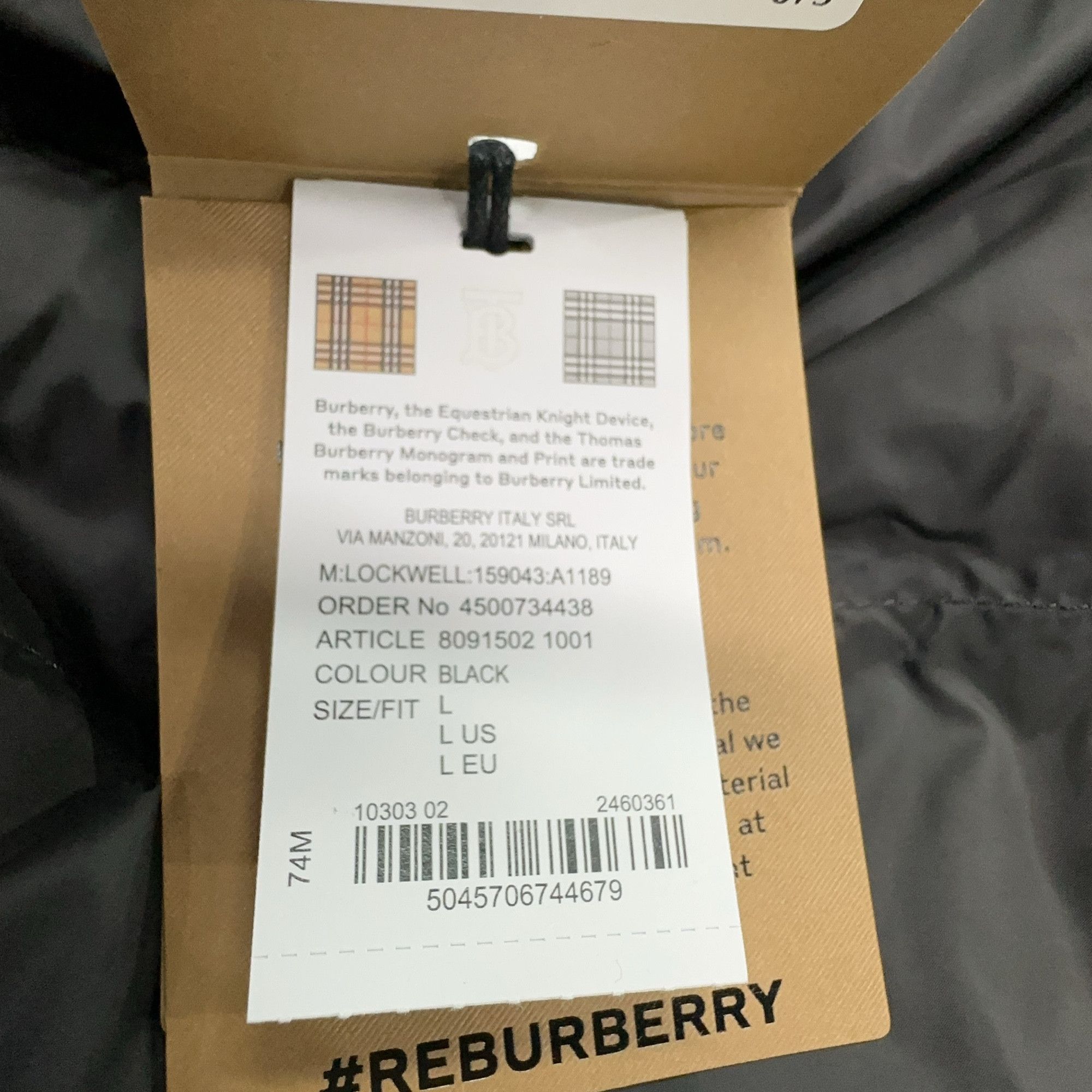 Burberry Burberry Detachable Sleeve Puffer Jacket Size L Size US L / EU 52-54 / 3 - 5 Thumbnail