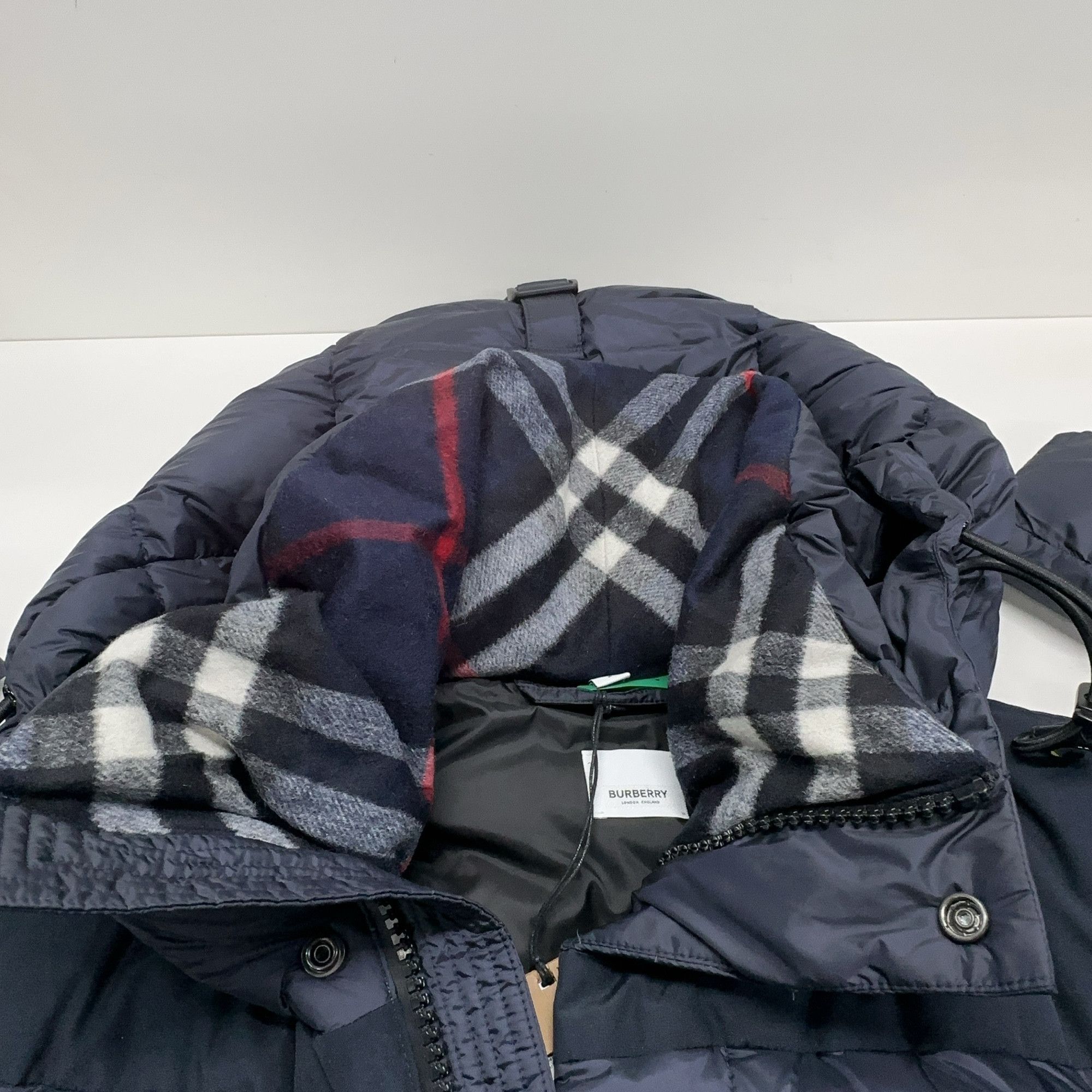 Burberry Burberry Navy Puffer Jacket Size S Size US S / EU 44-46 / 1 - 8 Thumbnail