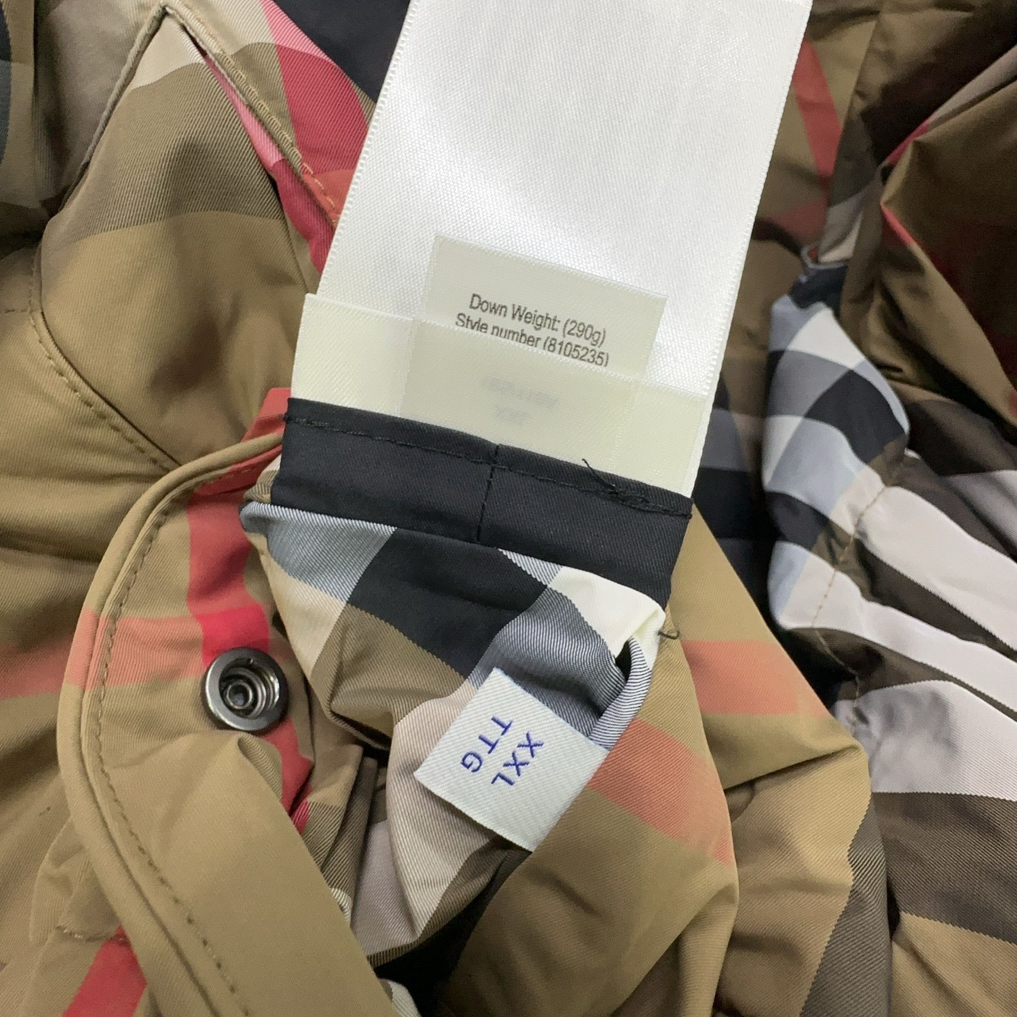 Burberry Burberry Reversible Check Parka Size XXL Size US XXL / EU 58 / 5 - 7 Thumbnail
