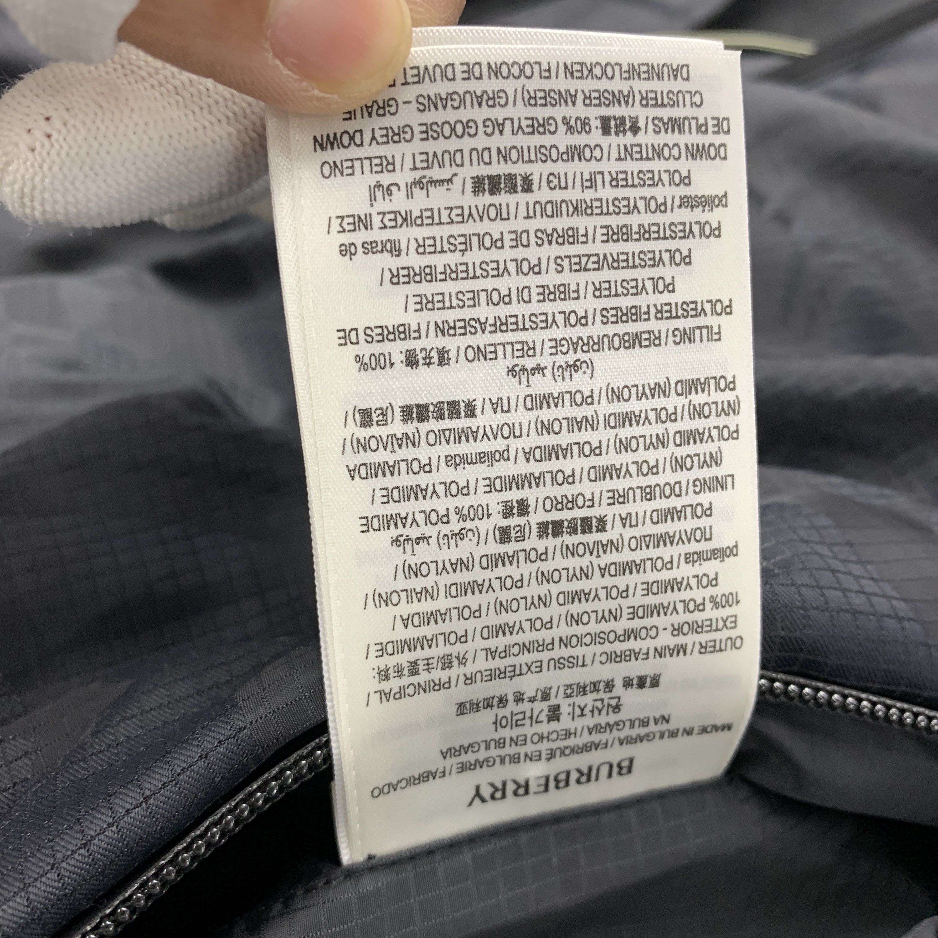 Burberry Burberry Logo Print Puffer Jacket XS Size US XS / EU 42 / 0 - 5 Thumbnail