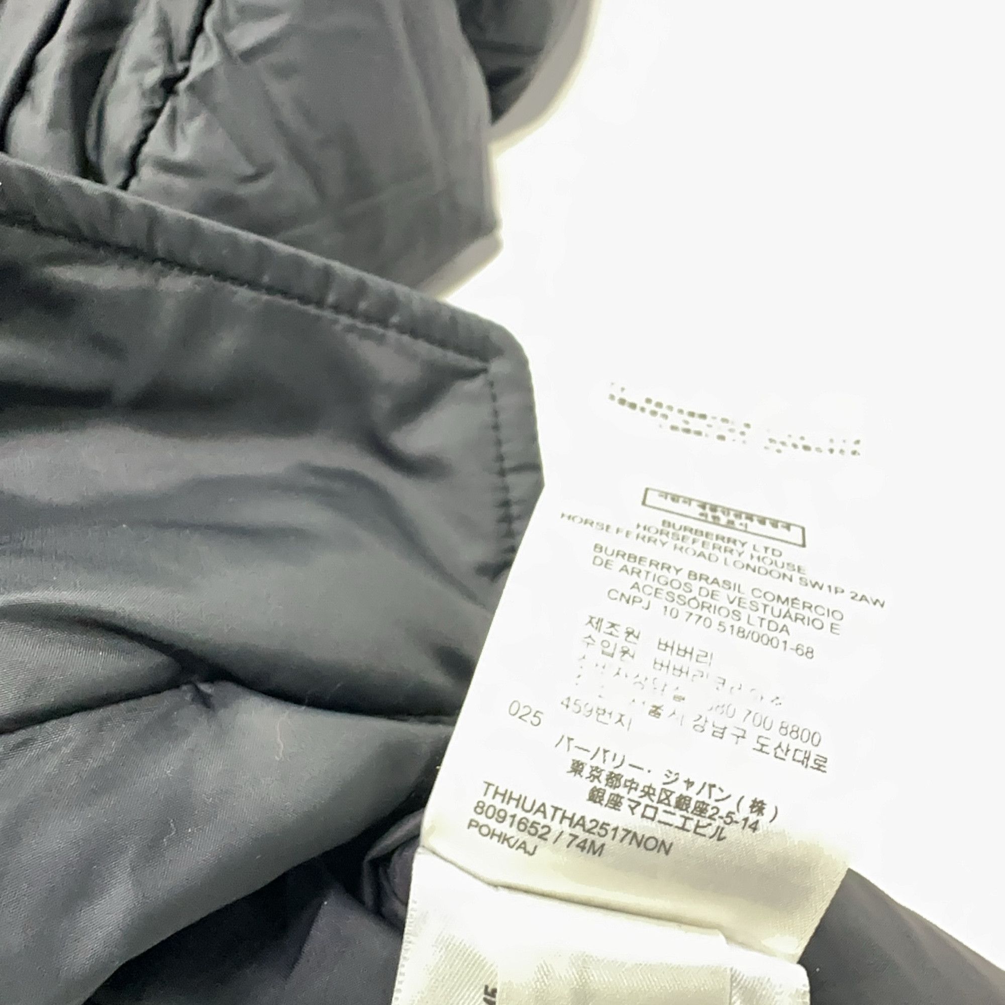 Burberry Burberry Logo Down Puffer Jacket Size L Size US L / EU 52-54 / 3 - 6 Thumbnail