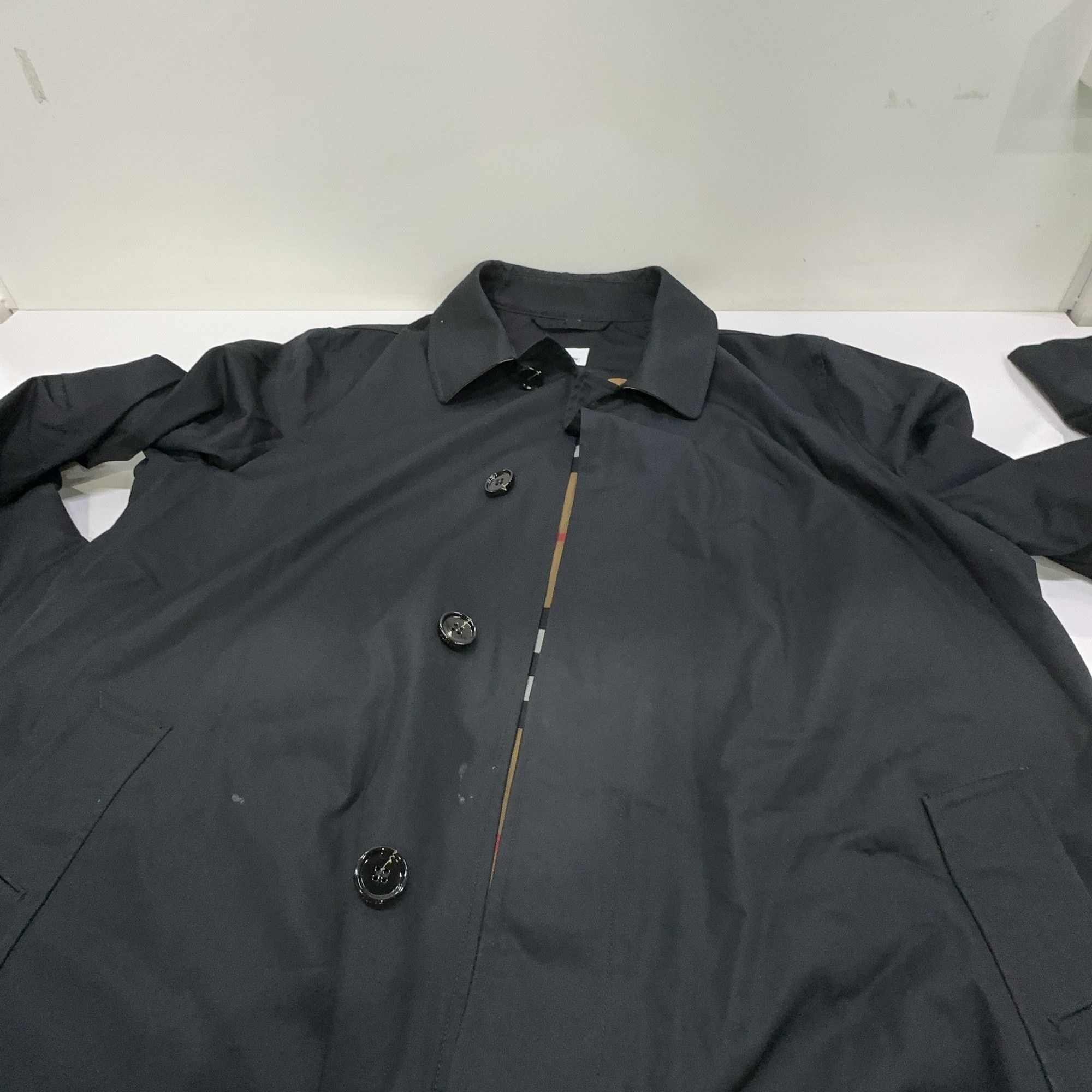 Burberry Burberry Check Lined Car Coat Size 54 Size US L / EU 52-54 / 3 - 7 Thumbnail