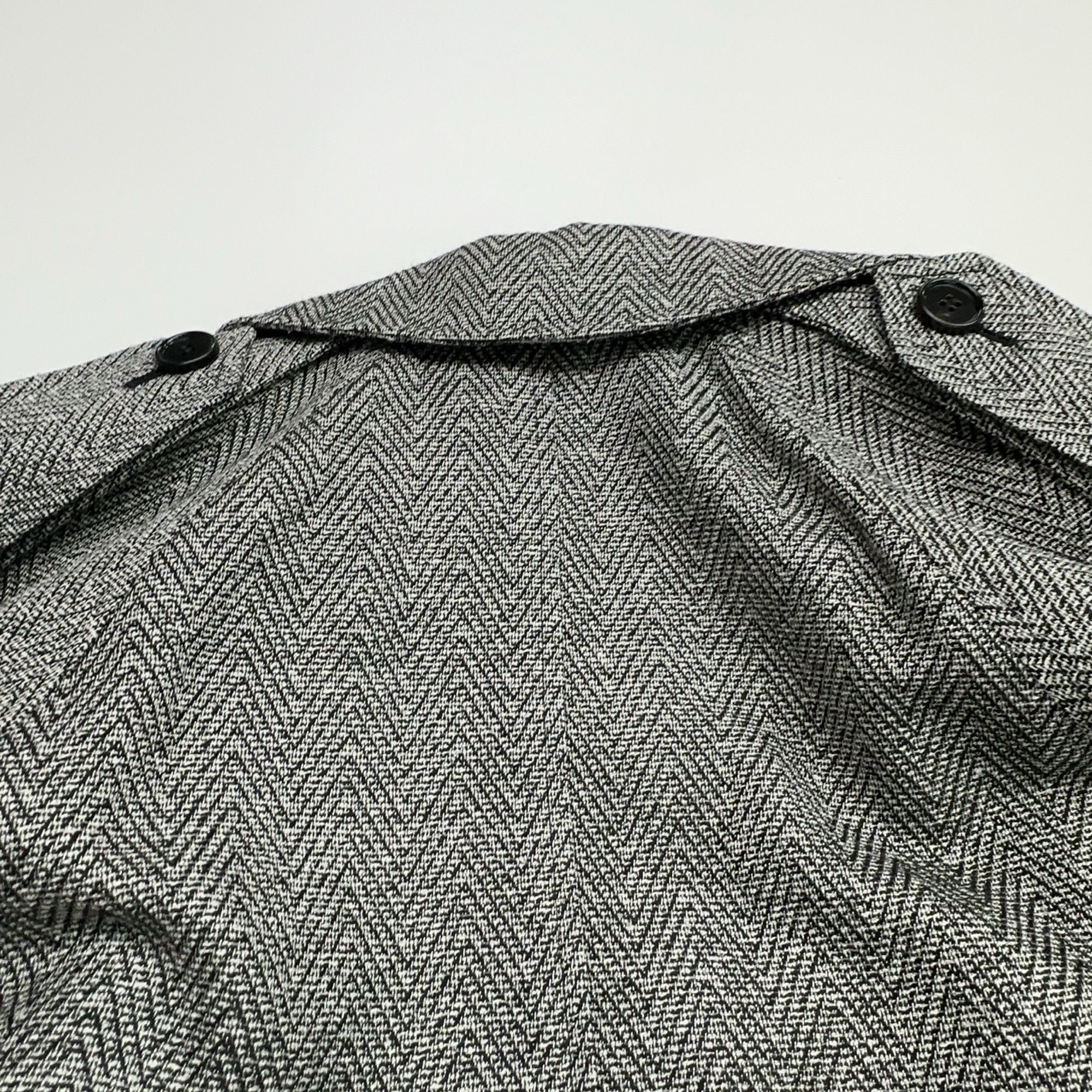 Burberry Burberry Herringbone Double-Breasted Jacket US 2 Size XS / US 0-2 / IT 36-38 - 5 Thumbnail