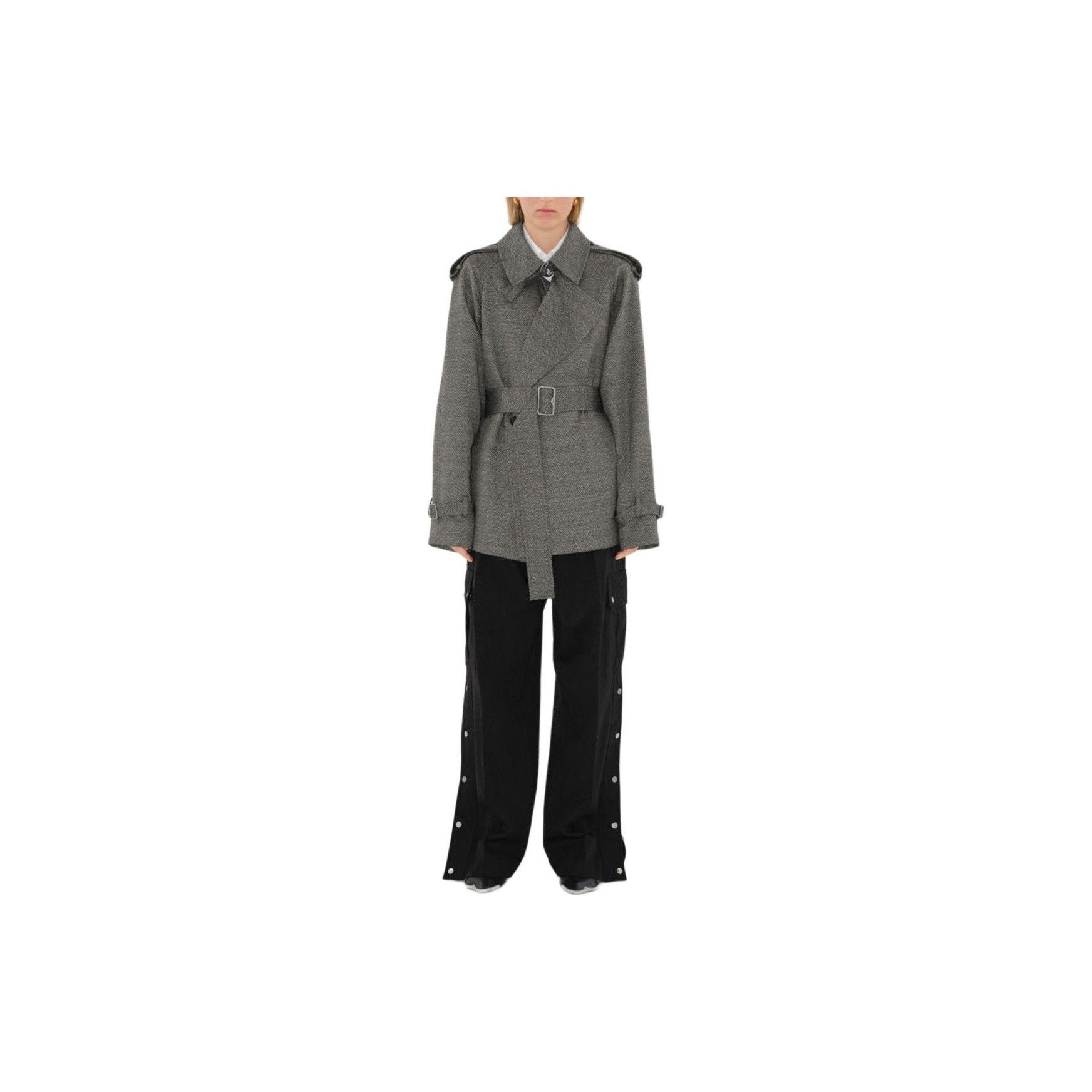 Burberry Burberry Herringbone Double-Breasted Jacket US 2 Size XS / US 0-2 / IT 36-38 - 6 Thumbnail