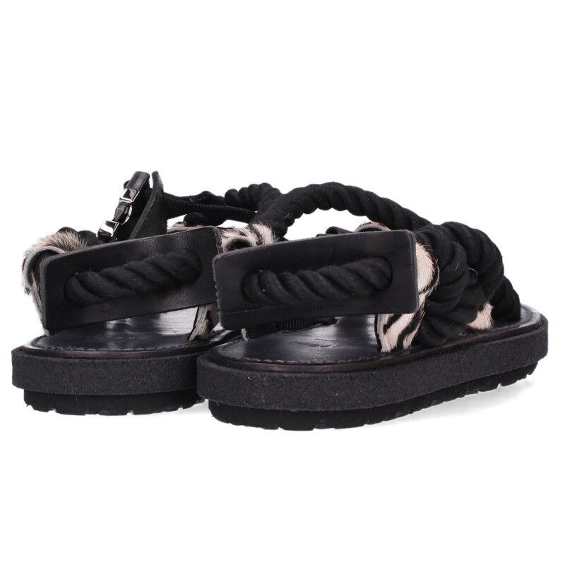 Sacai Sacai HARAKO Sandals Black Size 41 Size US 7.5 / EU 40-41 - 2 Thumbnail