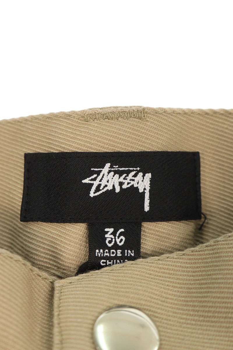 Stussy Stussy Wide Long Pants Beige Size 36 Size US 36 / EU 52 - 3 Thumbnail