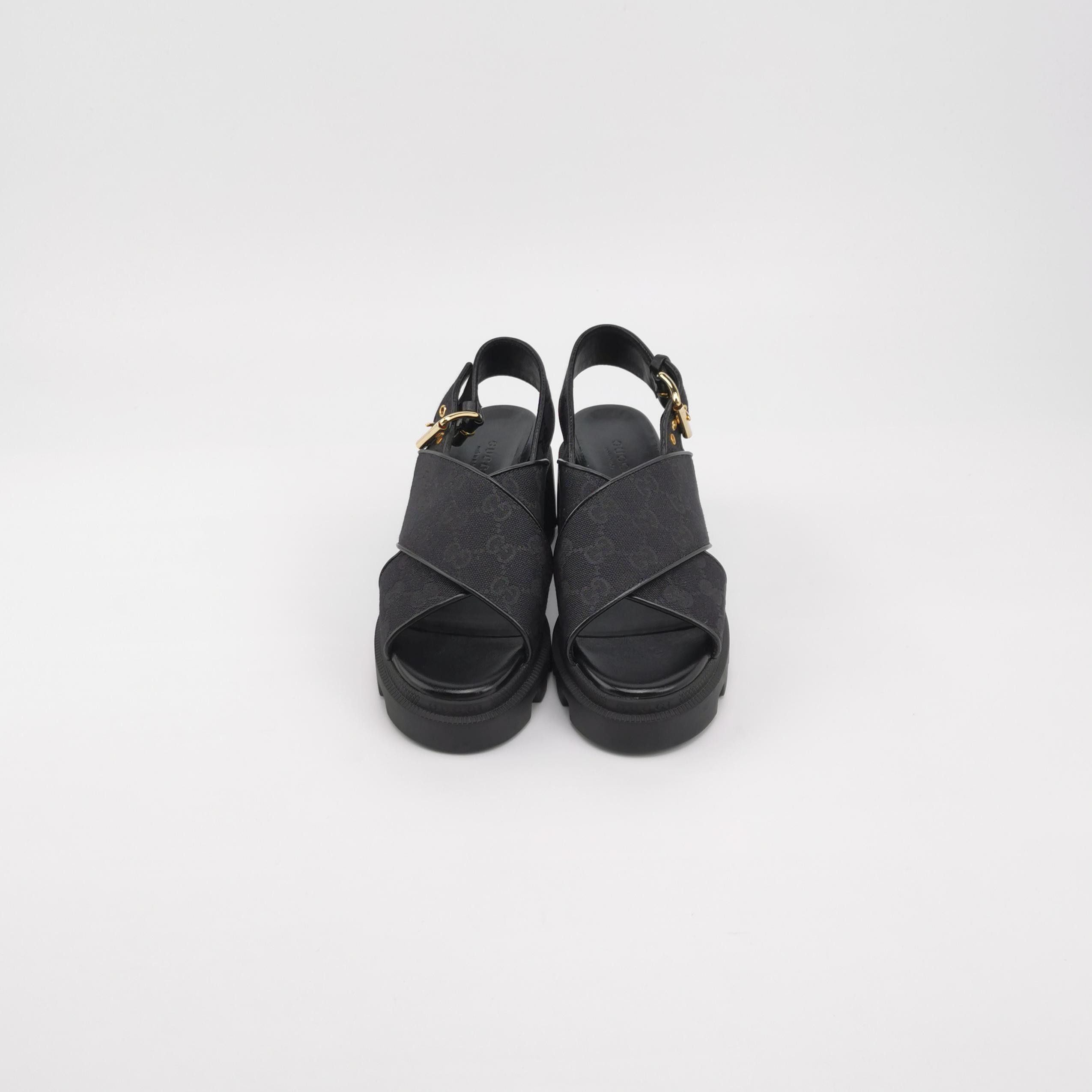 Gucci Gucci Women 5-5 Sandals Size US 5.5 / IT 35.5 - 3 Thumbnail