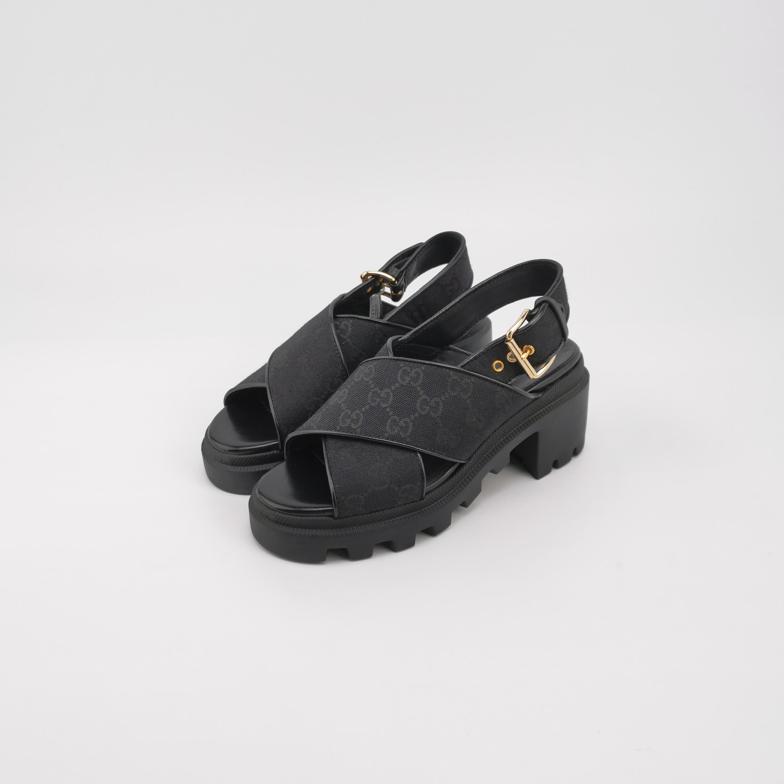 Gucci Gucci Women 5-5 Sandals Size US 5.5 / IT 35.5 - 2 Thumbnail