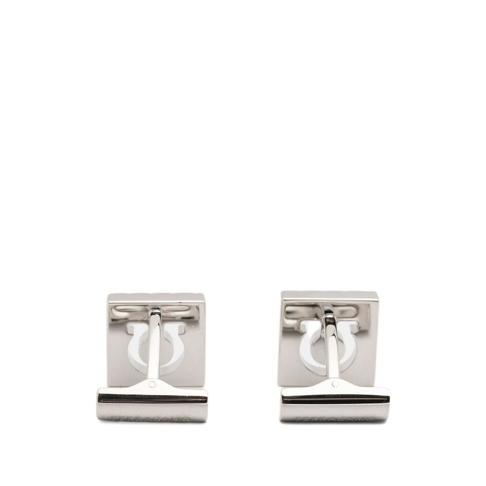 Salvatore Ferragamo Ferragamo SILVER Cufflinks Size ONE SIZE - 3 Thumbnail