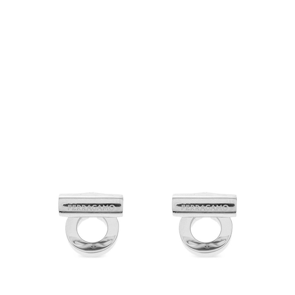 Salvatore Ferragamo Ferragamo SILVER Cufflinks Size ONE SIZE - 4 Thumbnail
