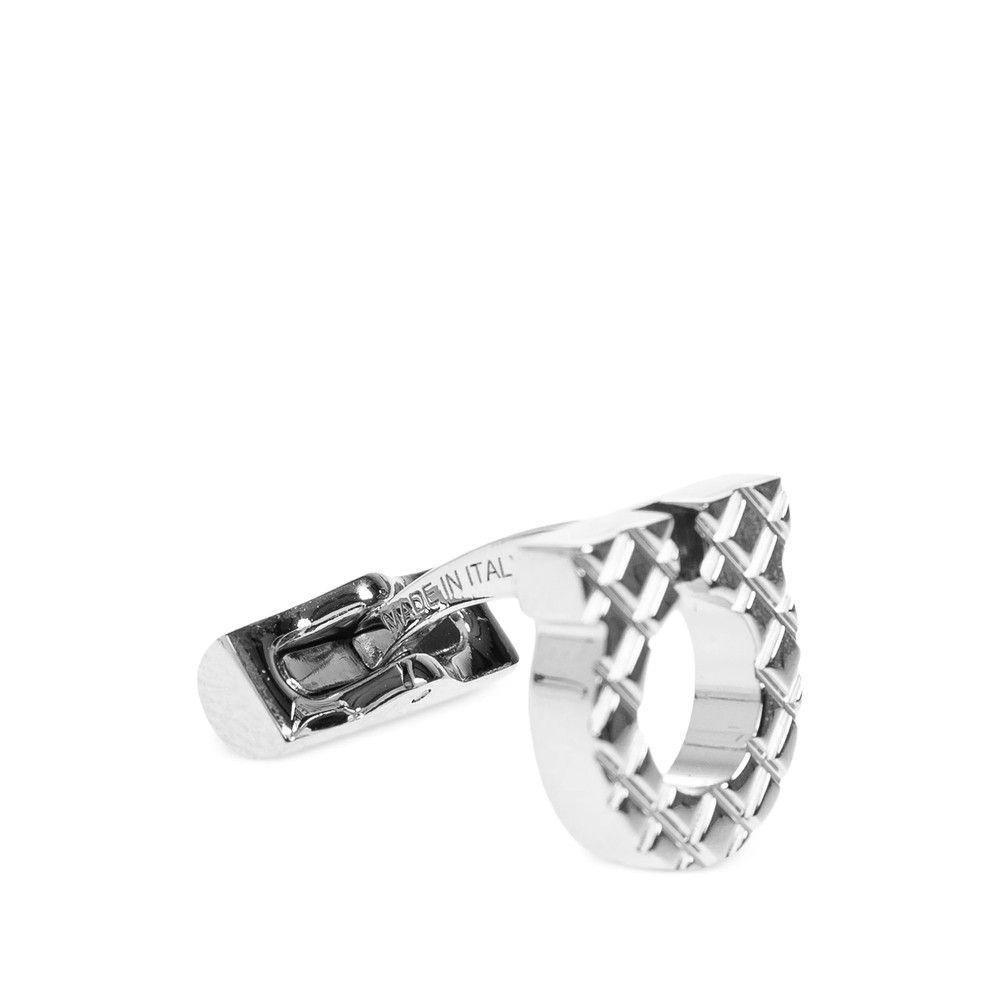 Salvatore Ferragamo Ferragamo SILVER Cufflinks Size ONE SIZE - 3 Thumbnail