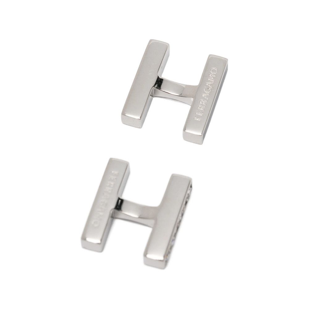 Salvatore Ferragamo Ferragamo SILVER Cufflinks Size ONE SIZE - 2 Thumbnail