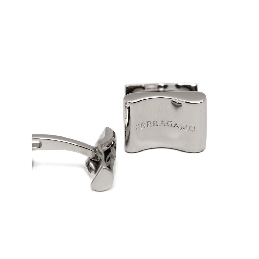 Salvatore Ferragamo Ferragamo SILVER Cufflinks Size ONE SIZE - 2 Thumbnail