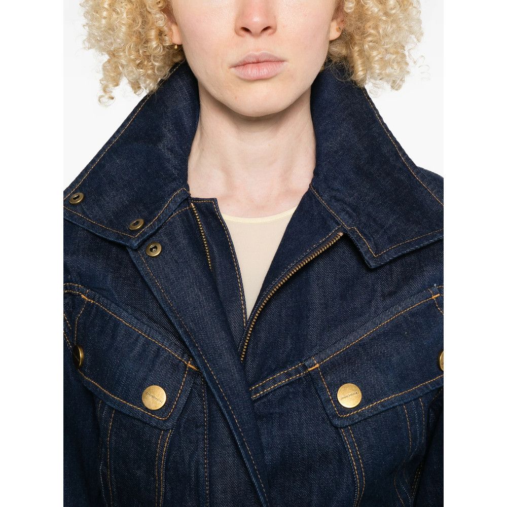 Zimmermann Zimmermann BLUE Jackets - Cropped Jackets Size M / US 6-8 / IT 42-44 - 2 Thumbnail
