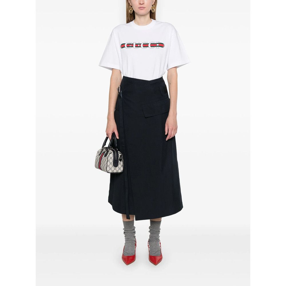 Gucci Gucci WHITE Tops - T-shirts & Jerseys Size XS / US 0-2 / IT 36-38 - 3 Thumbnail