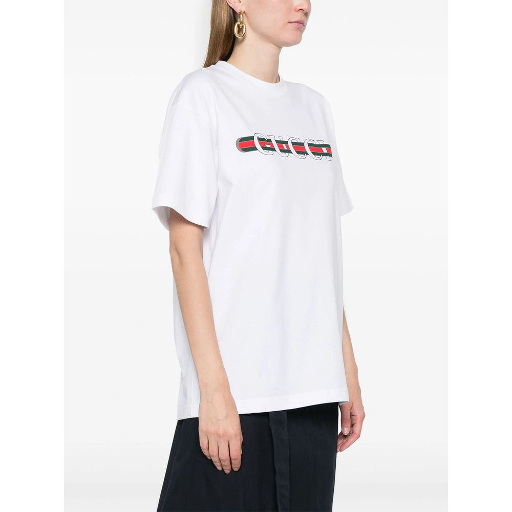 Gucci Gucci WHITE Tops - T-shirts & Jerseys Size XXS / US 00 / IT 34 - 2 Thumbnail