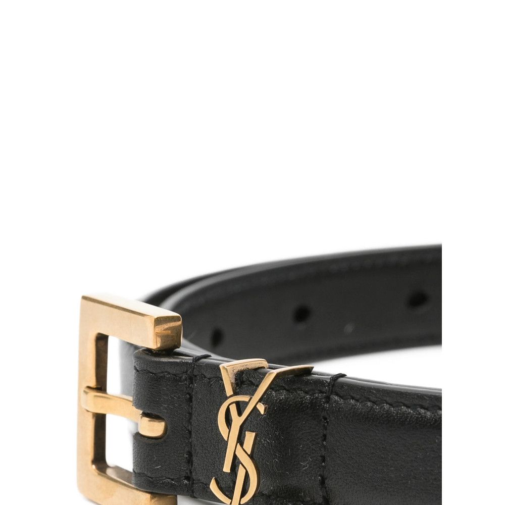 Saint Laurent Paris Saint Laurent BLACK Belts Size ONE SIZE - 3 Thumbnail