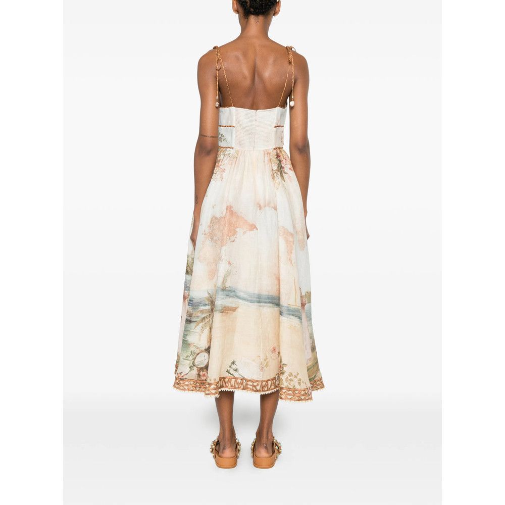 Zimmermann Zimmermann NEUTRALS Dresses - Day Dresses Size L / US 10 / IT 46 - 4 Thumbnail
