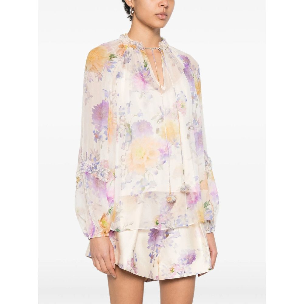 Zimmermann Zimmermann NEUTRALS Tops - Blouses Size XS / US 0-2 / IT 36-38 - 4 Thumbnail
