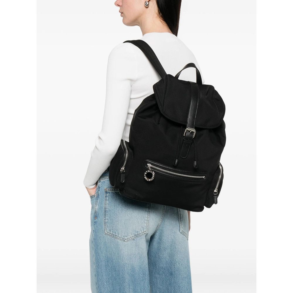 Stella McCartney Stella Mccartney BLACK Backpacks Size ONE SIZE - 3 Thumbnail
