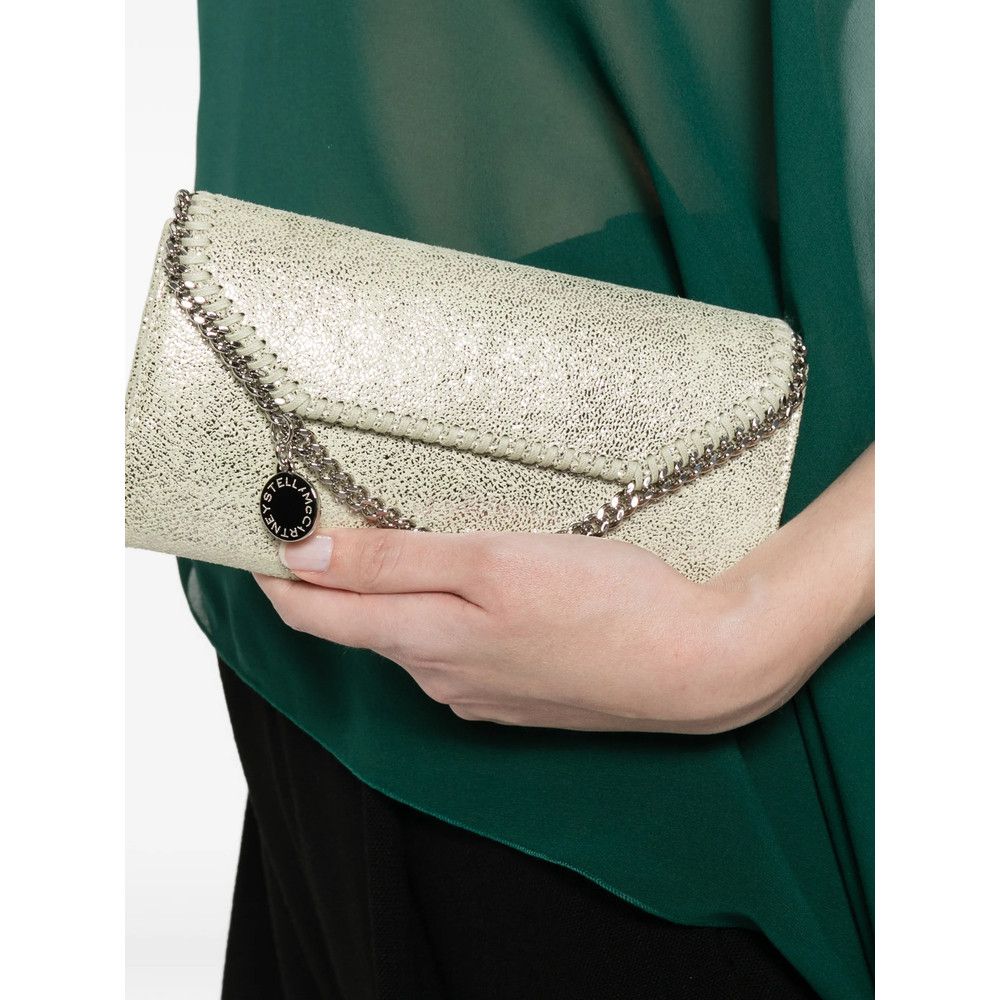 Stella McCartney Stella Mccartney GREY Clutch Bags Size ONE SIZE - 4 Thumbnail