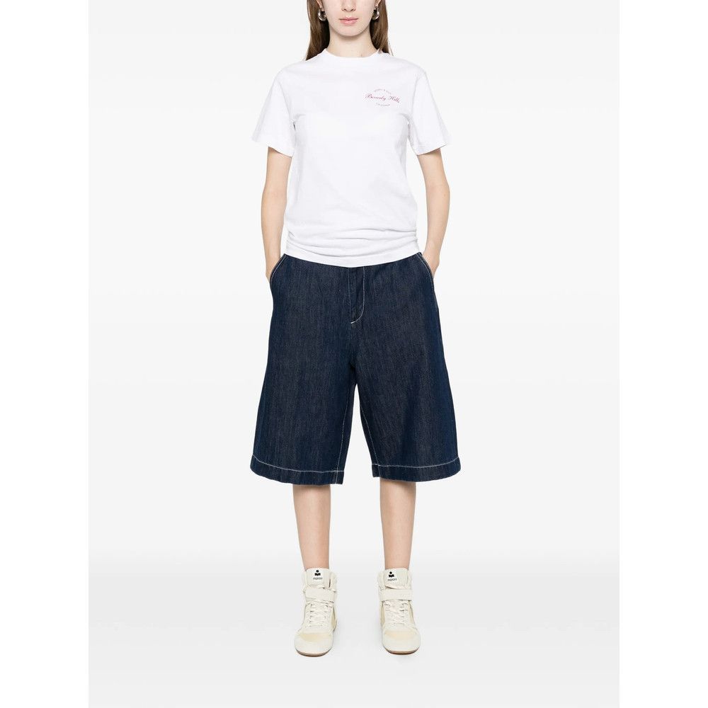 7 For All Mankind 7 For All Mankind BLUE Shorts - Knee-Length Shorts Size 25" / US 0 / IT 36 - 5 Thumbnail