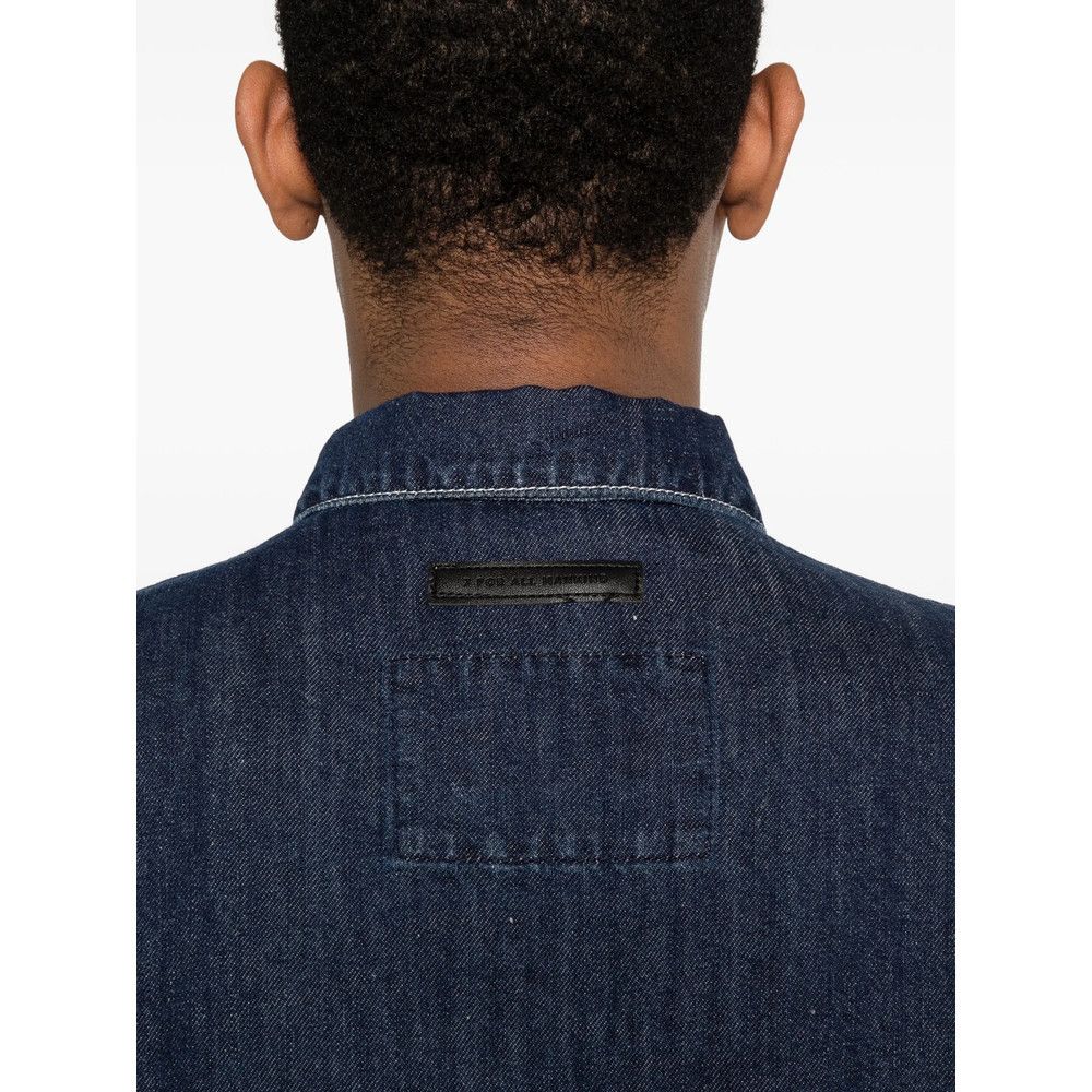 7 For All Mankind 7 For All Mankind BLUE Jackets - Shirt Jackets Size US L / EU 52-54 / 3 - 3 Thumbnail