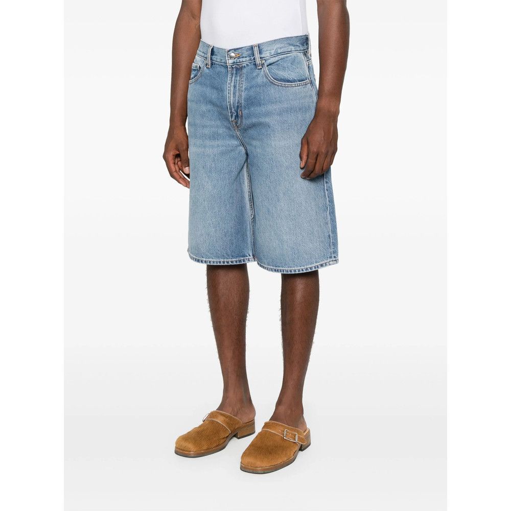 7 For All Mankind 7 For All Mankind BLUE Shorts - Denim Shorts Size US 33 - 4 Thumbnail