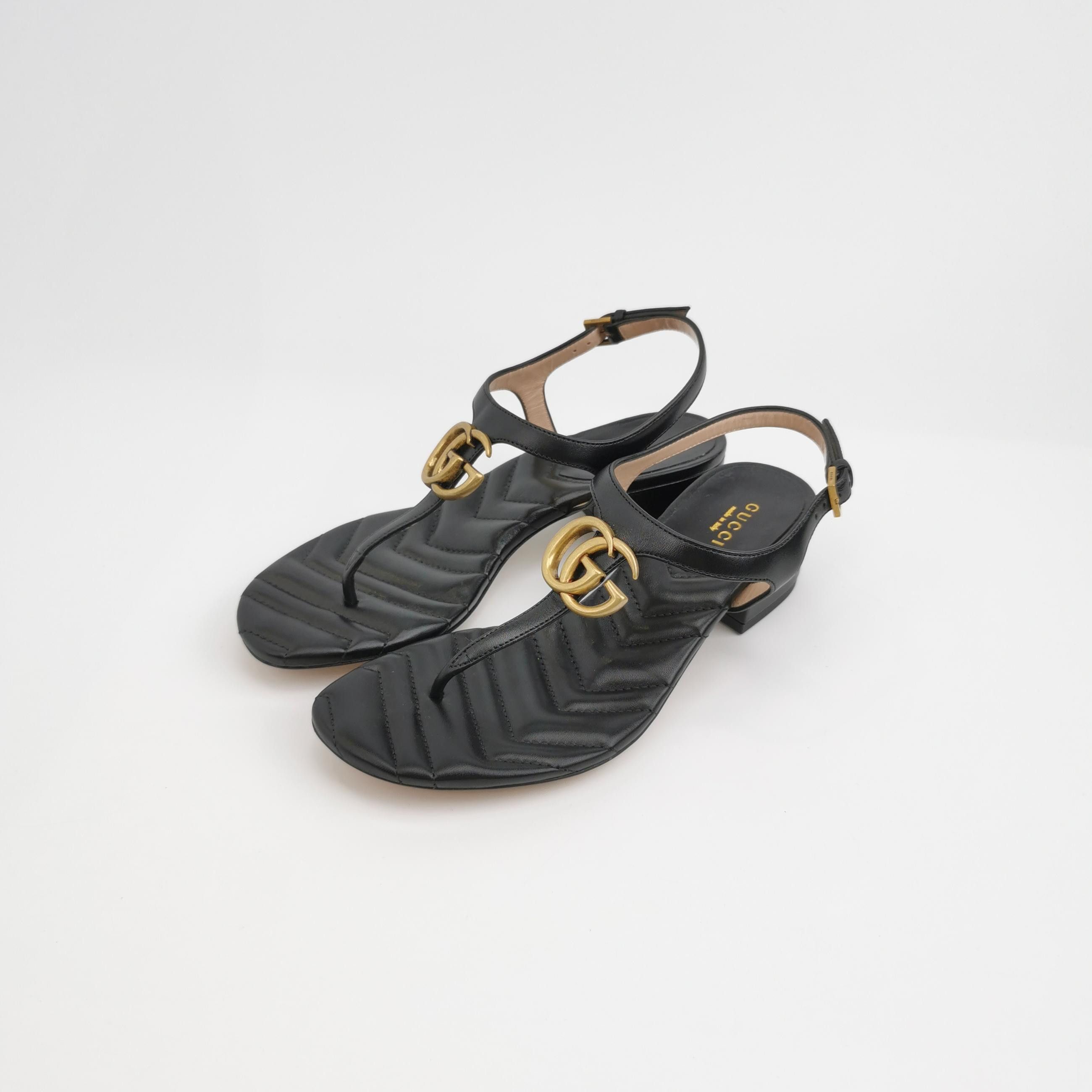 Gucci Gucci Women 5-5 Sandals Size US 5.5 / IT 35.5 - 2 Thumbnail