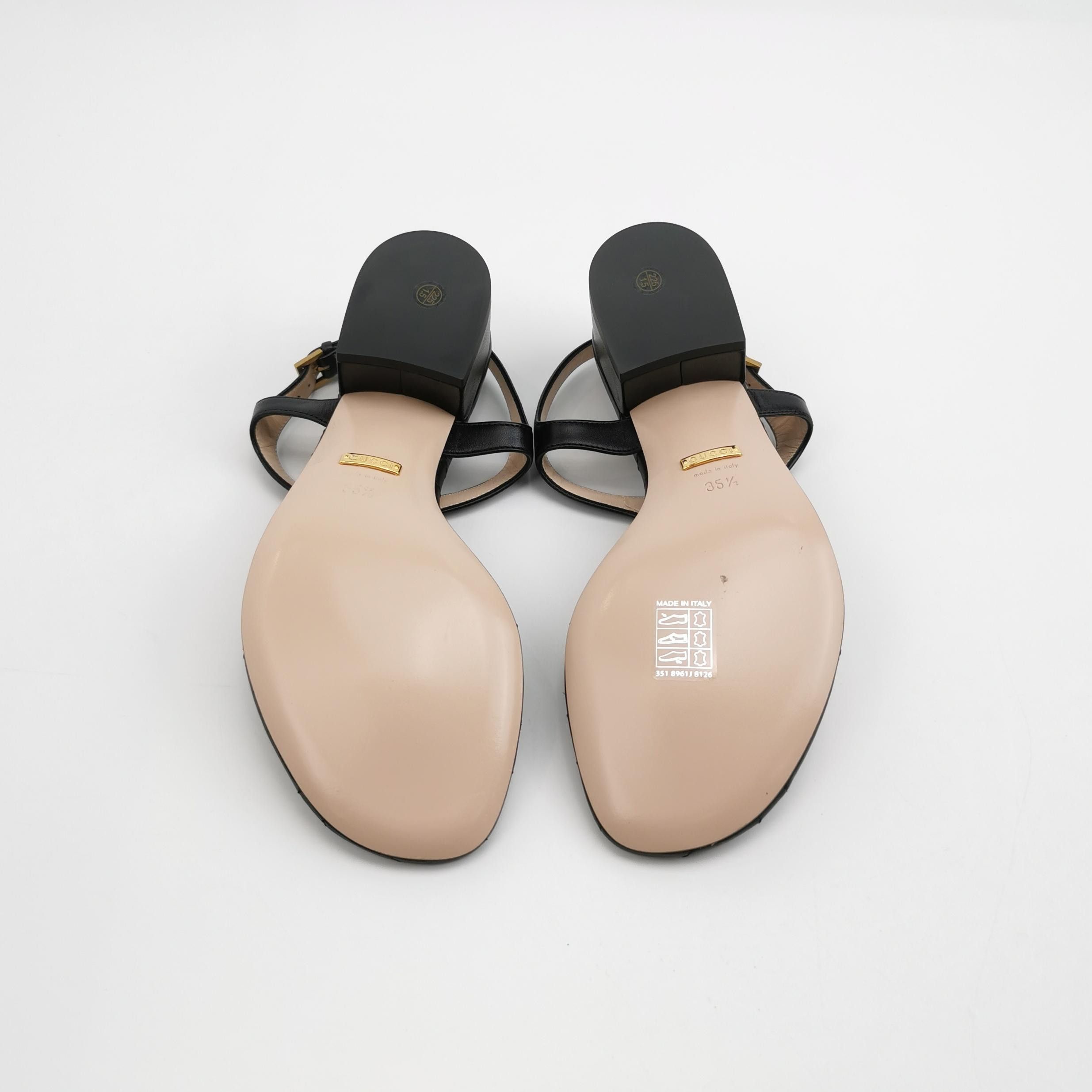Gucci Gucci Women 5-5 Sandals Size US 5.5 / IT 35.5 - 5 Thumbnail