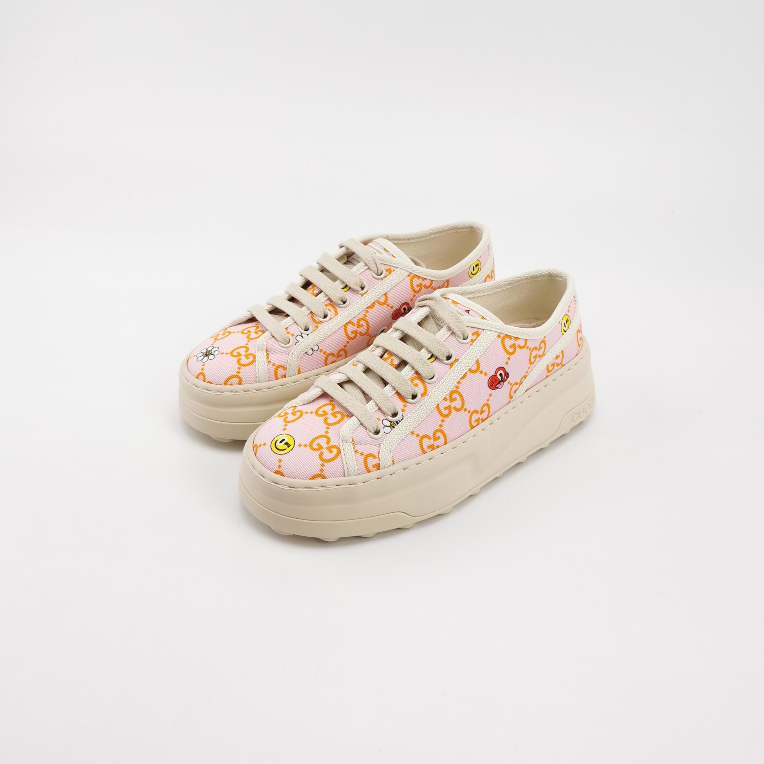 Gucci Gucci Women 5-5 Lowtop Sneakers Size US 5.5 / IT 35.5 - 2 Thumbnail