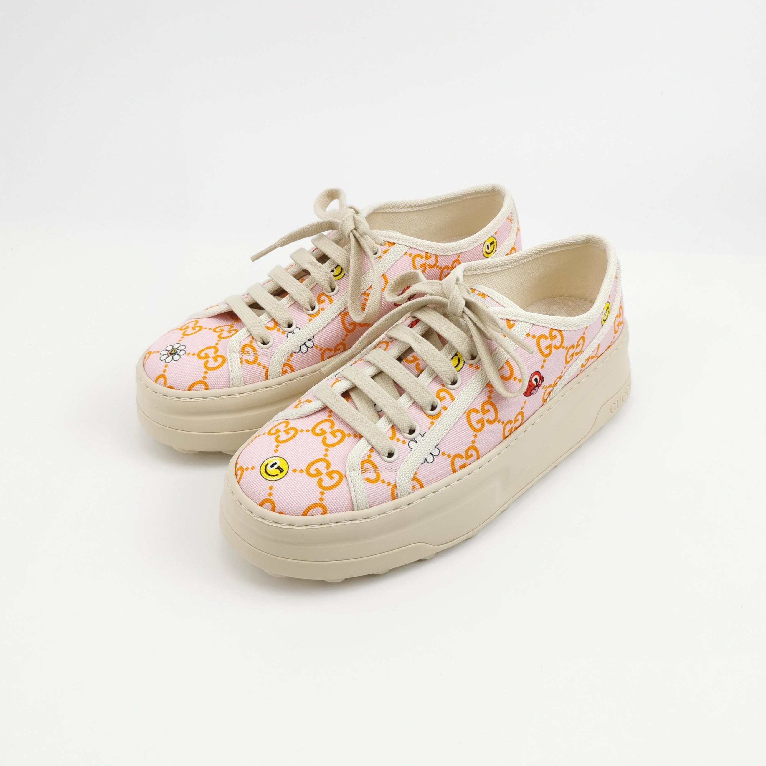 Gucci Gucci Women 8-5 Lowtop Sneakers Size US 8.5 / IT 38.5 - 2 Thumbnail