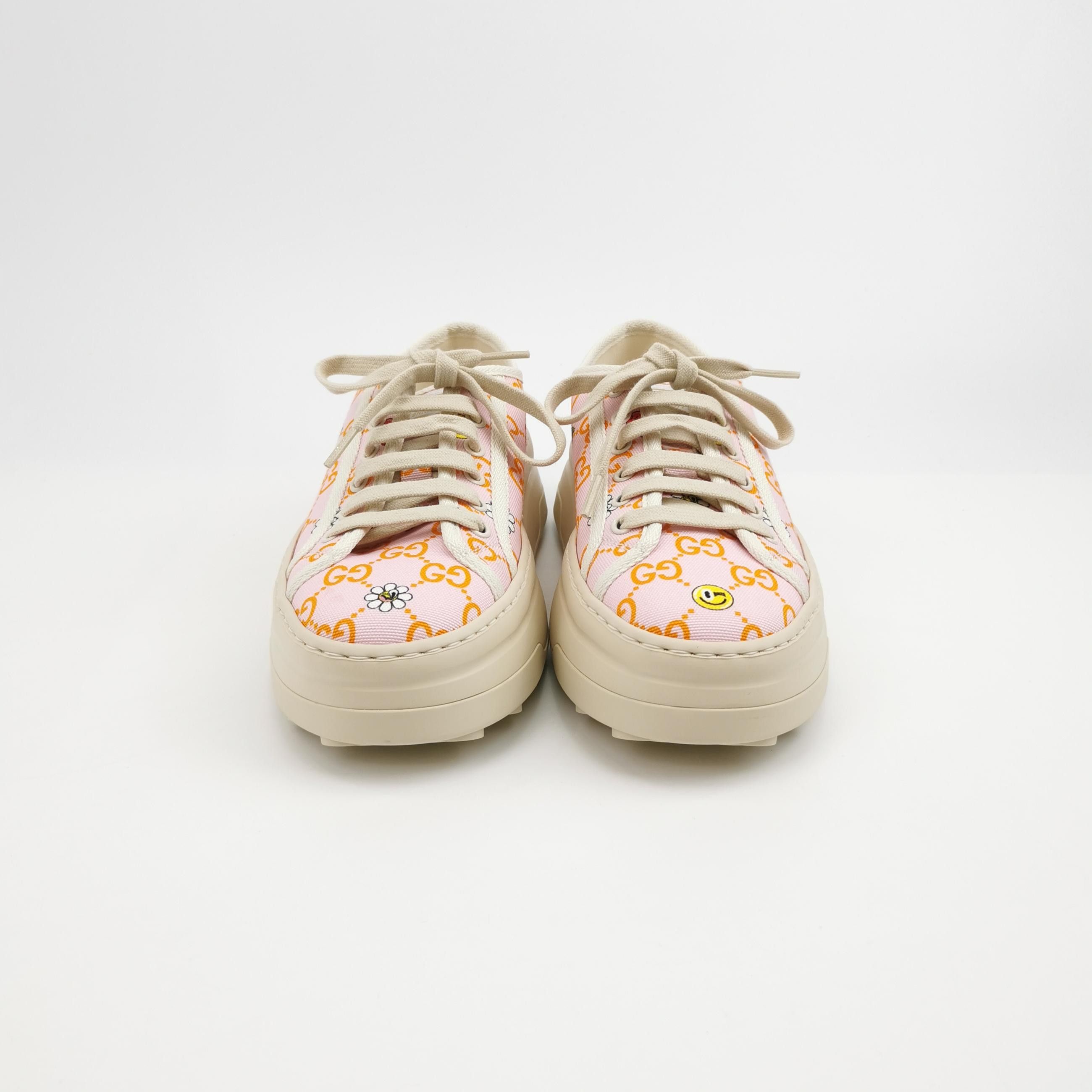 Gucci Gucci Women 8-5 Lowtop Sneakers Size US 8.5 / IT 38.5 - 3 Thumbnail