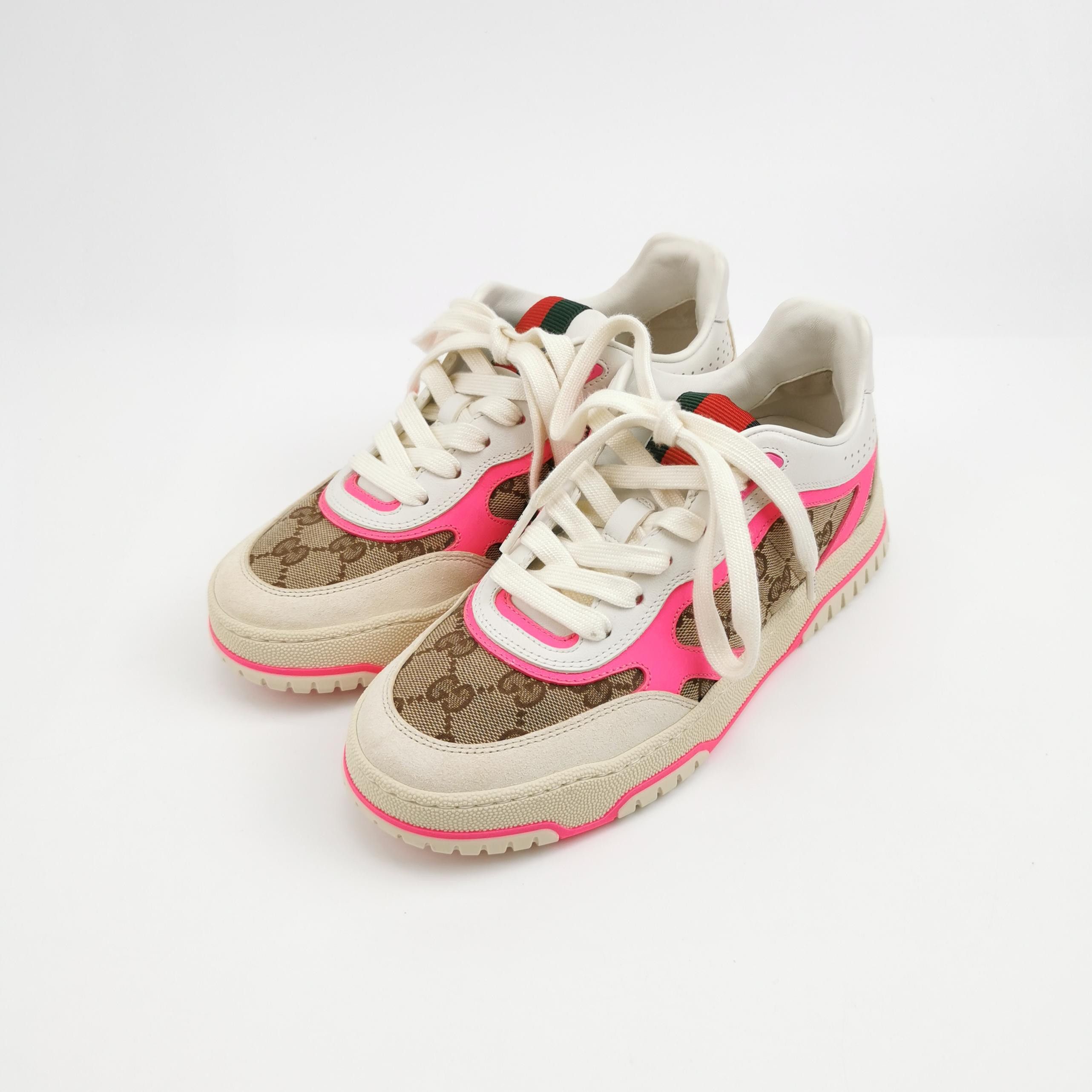 Gucci Gucci Women 6-5 Lowtop Sneakers Size US 6.5 / IT 36.5 - 2 Thumbnail