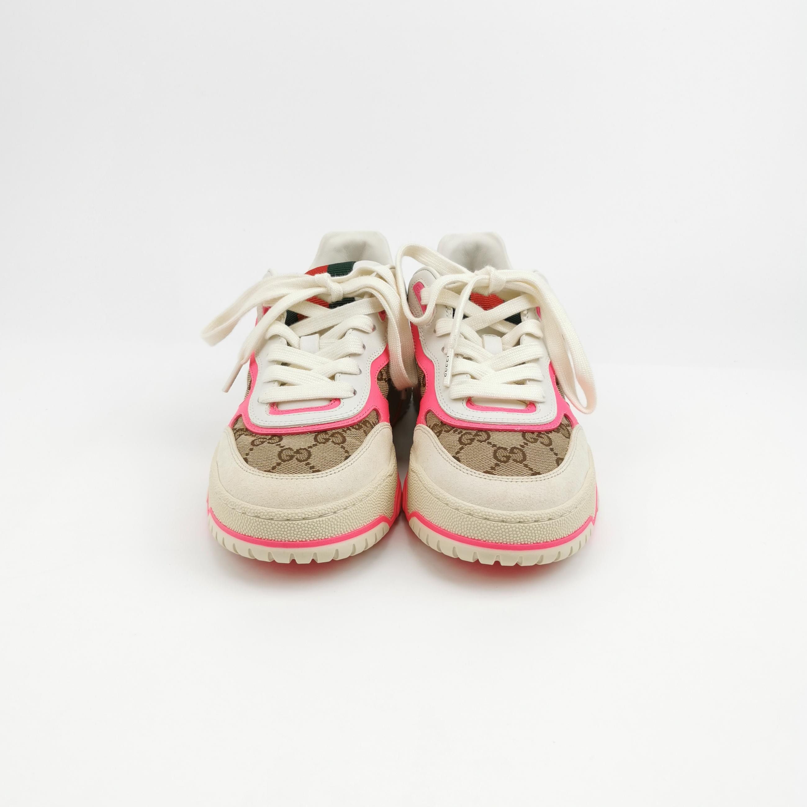 Gucci Gucci Women 6-5 Lowtop Sneakers Size US 6.5 / IT 36.5 - 3 Thumbnail