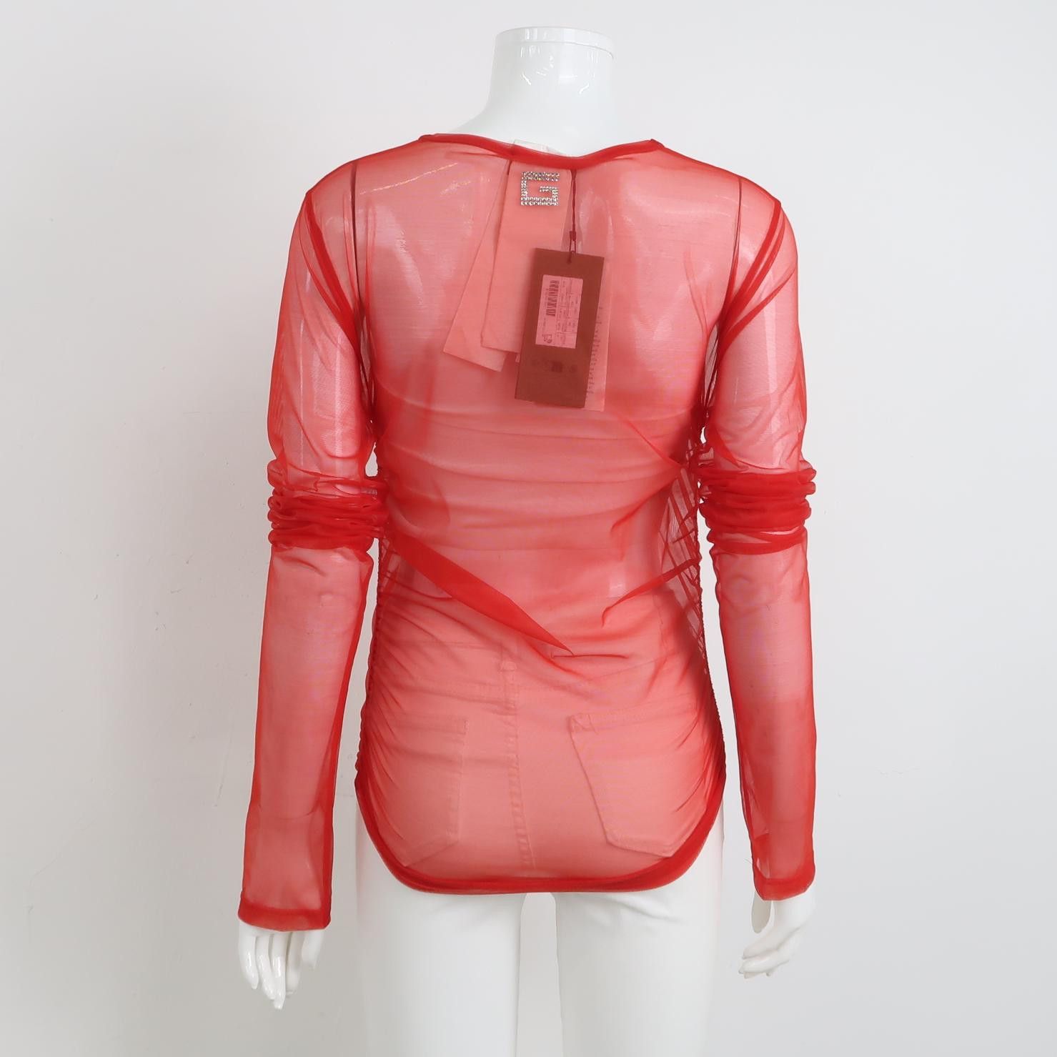Gucci Gucci Women m Short Sleeve Shirts Size M / US 6-8 / IT 42-44 - 2 Thumbnail