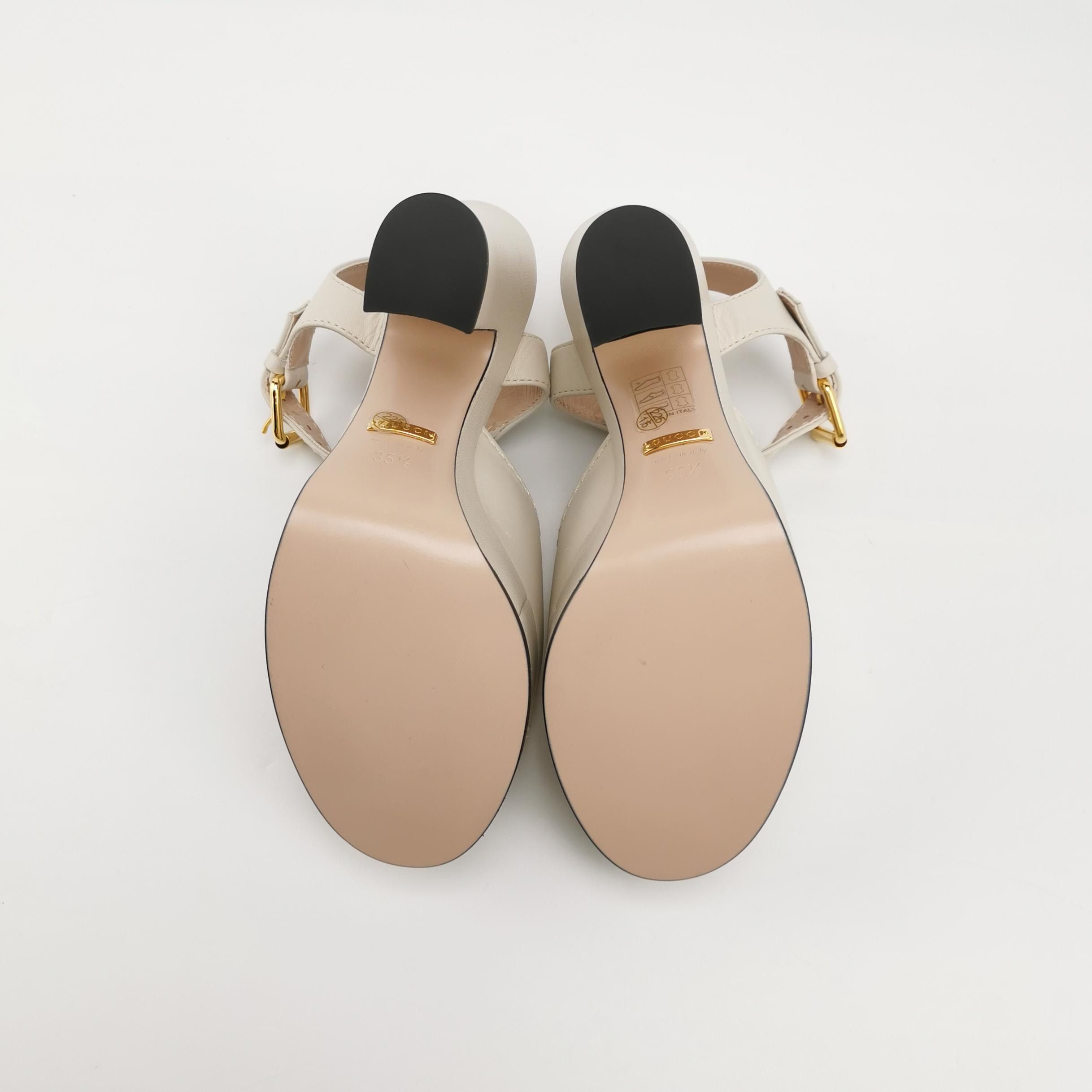 Gucci Gucci Women 5-5 Sandals Size US 5.5 / IT 35.5 - 5 Thumbnail