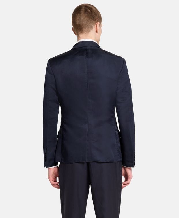 Dolce & Gabbana Silk suit jacket Size 50R - 3 Thumbnail